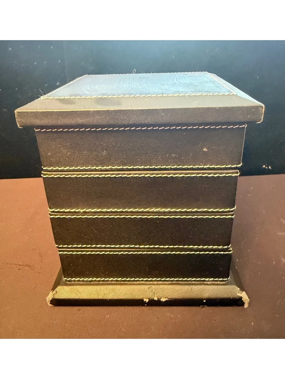 Black jewelry box with jewelry origami [COPY]